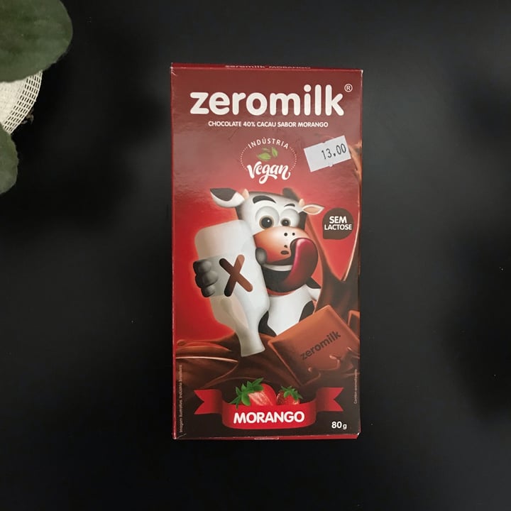 photo of Chocolate zero milk Chocolate Zero Milk Morango shared by @andrielicikoski on  08 Oct 2023 - review
