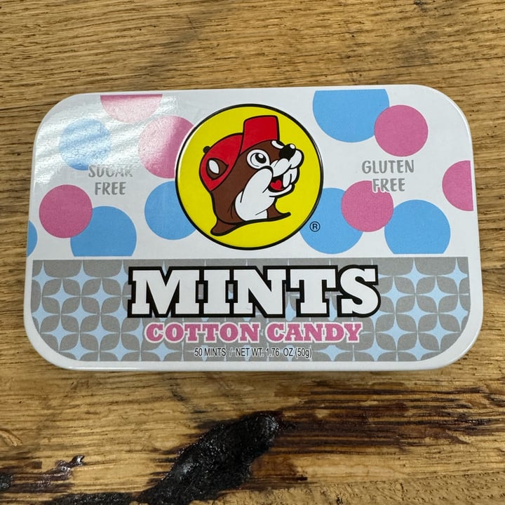 photo of Buc-ee's Mints Cotton Candy shared by @onehungryvegan on  11 Oct 2025 - review