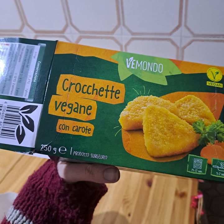 photo of Vemondo Crocchette vegane con carote shared by @francesca237 on  06 Jan 2024 - review