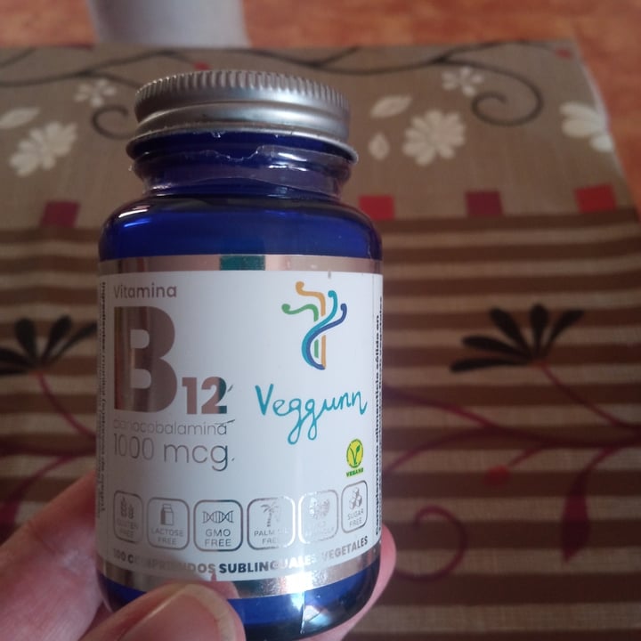 photo of Veggunn Vitamina B12 sublingual shared by @rompehielos1964 on  23 Aug 2023 - review