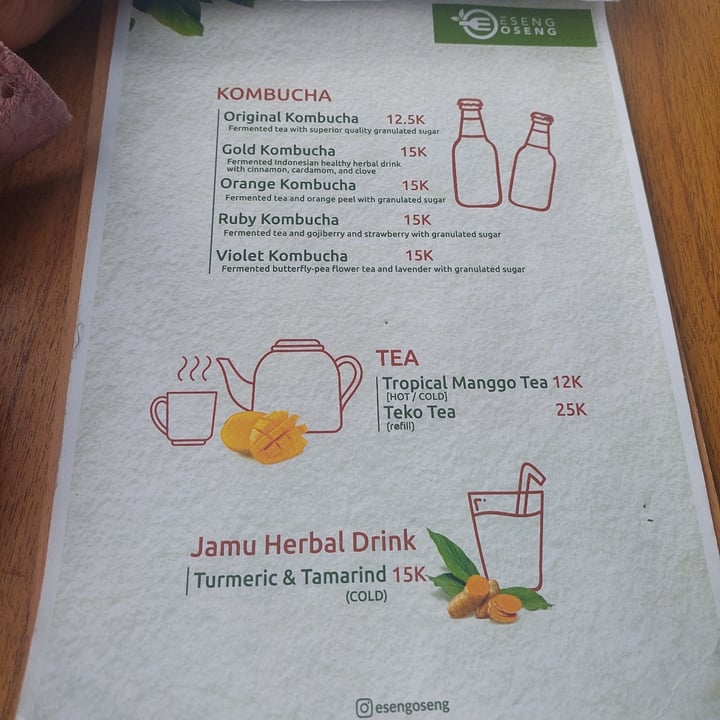 photo of Eseng Oseng Vegan & Vegetarian Seng Go shared by @thehungrybunny01 on  17 Mar 2024 - review
