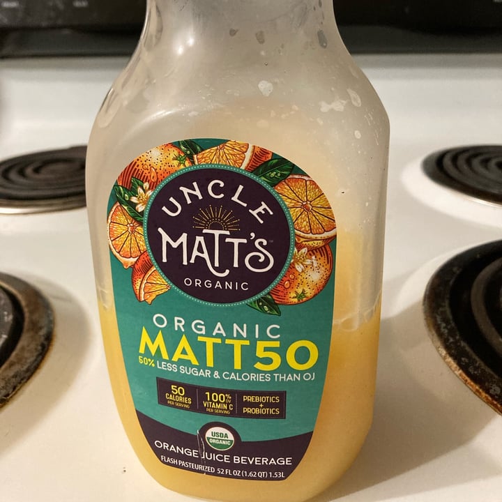 Uncle Matt's Organic Uncle Matt's Orange Juice Review abillion