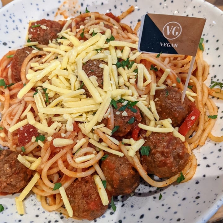 photo of Bella Italia Blackpool Victoria Street Vegan Spaghetti And Meatballs shared by @beccasaurus on  25 Jun 2024 - review
