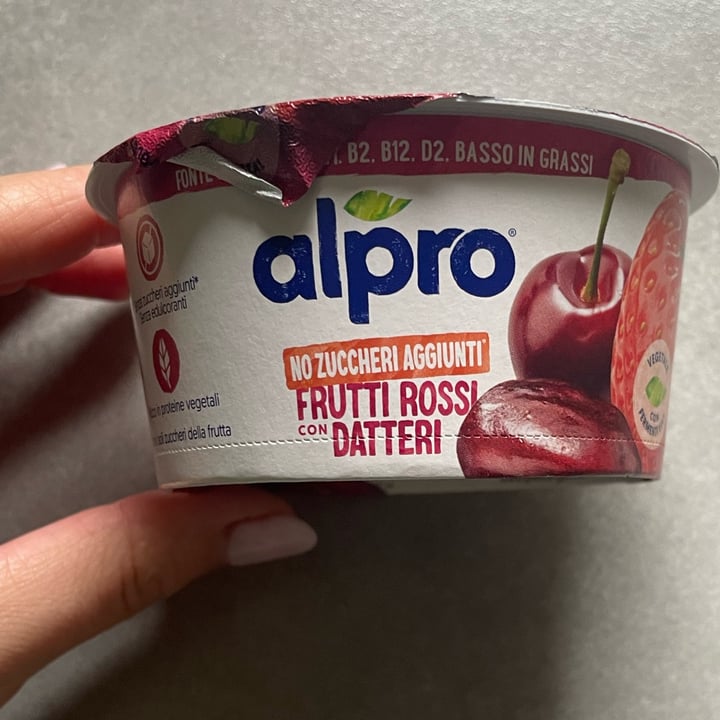 photo of Alpro Red Fruits With Dates (No Added Sugars) shared by @elle10 on  15 Apr 2024 - review