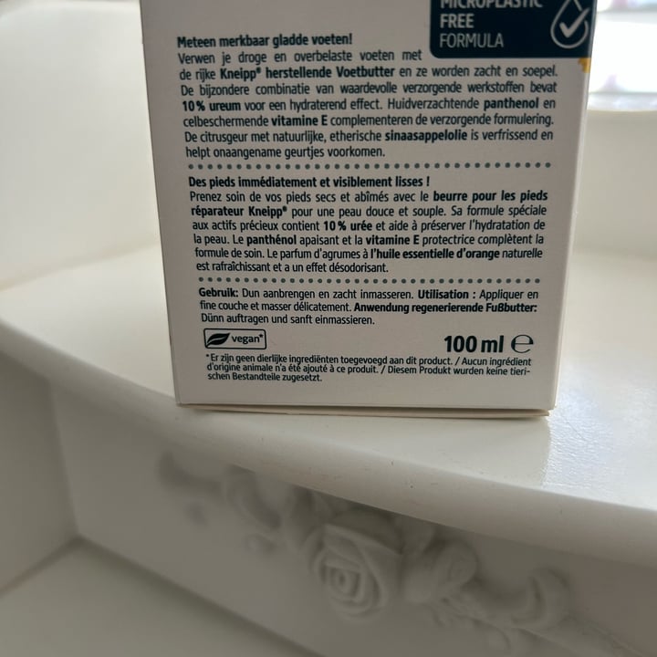 photo of Kneipp Herstellende voetbutter shared by @janke66 on  25 Sep 2025 - review