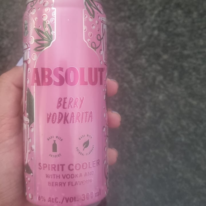 photo of Absolut Berry Vodkarita shared by @sunshineyum on  24 Apr 2024 - review