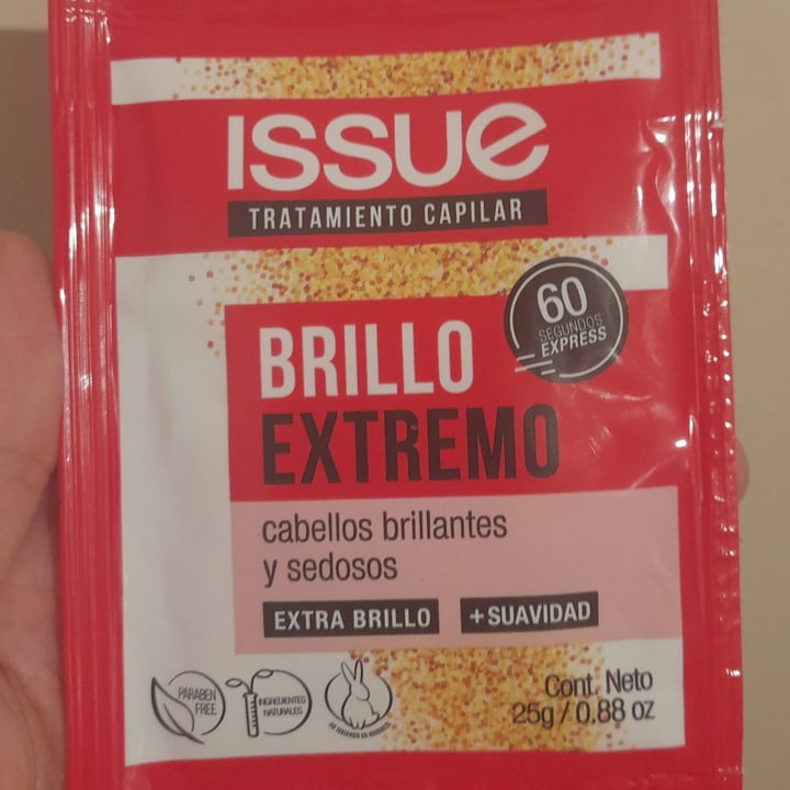 photo of issue capilar Tratamiento Capilar Brillo Extremo shared by @rochyalmendra on  06 May 2025 - review