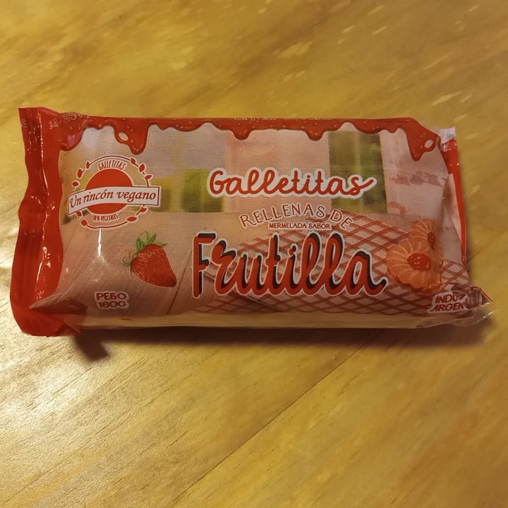 photo of Un Rincón Vegano Galletitas Rellenas De Frutilla shared by @giselle82 on  05 Sep 2023 - review