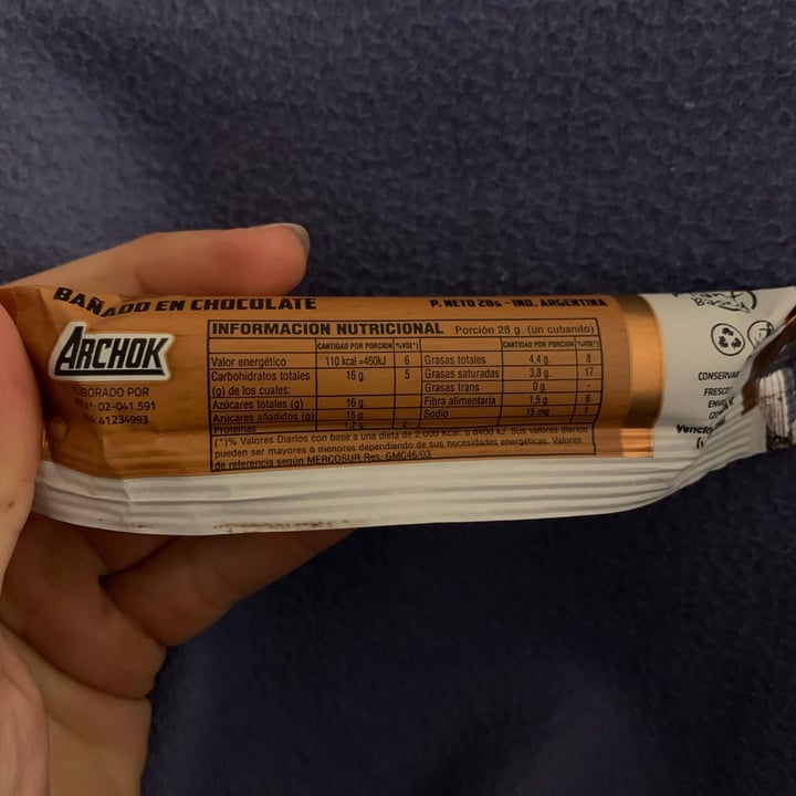 photo of ARCHOK Cubanito De Chocolate Relleno De Dulce De Almendras shared by @sechague on  26 Aug 2025 - review