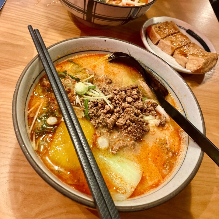 photo of Takumi Ramen Kitchen Vienna Ramen with vegan minced meat shared by @veggabi on  12 Feb 2025 - review