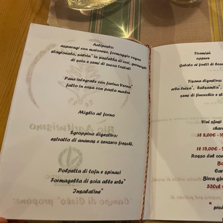 photo of Campo di Cielo - Bio Agriturismo Vegano Miglio Al Forno shared by @machecavolocucino on  02 Jun 2024 - review