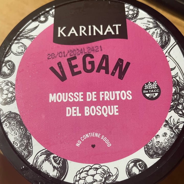 photo of Karinat Mousse Frutos del Bosque shared by @natiorellana on  13 Mar 2024 - review
