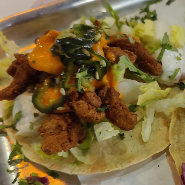 Photo of the dish “Buffalo Mushroom Taco”