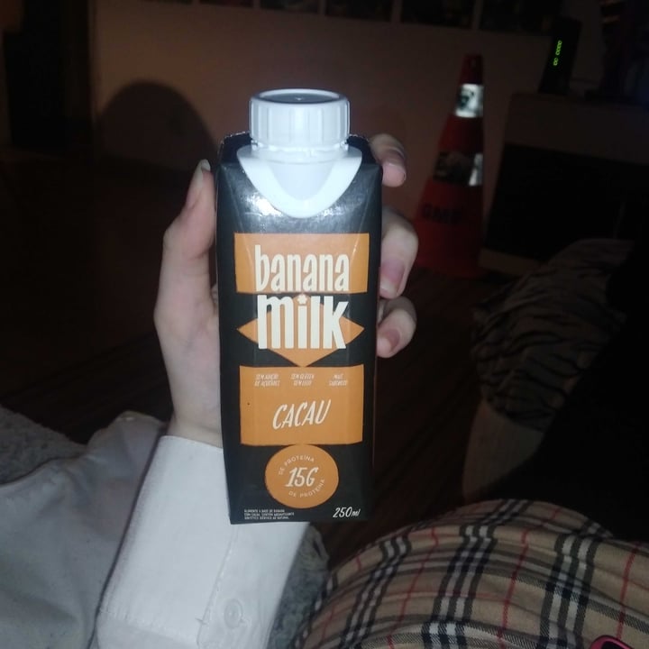 photo of Banana Milk Banana Milk Cacau 15 gramas de proteína shared by @luisafdem on  09 May 2025 - review