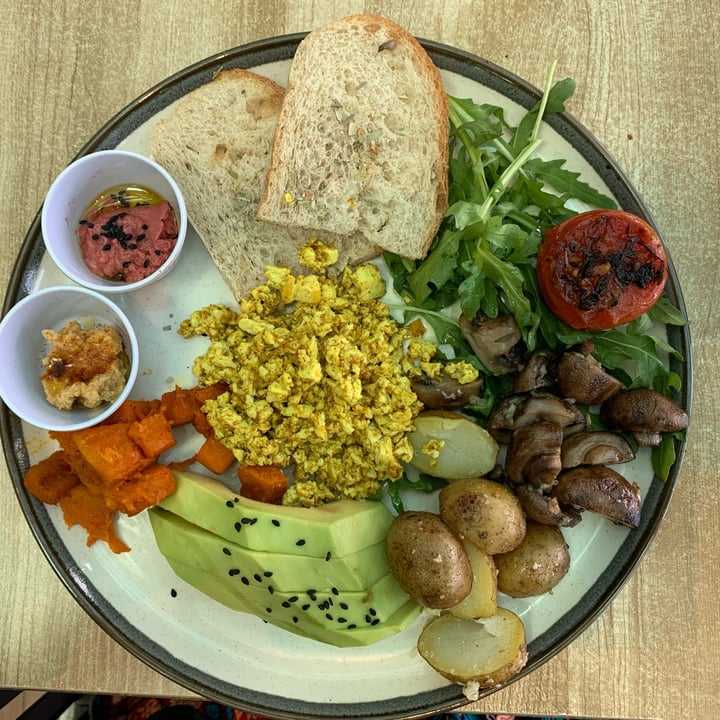 photo of The Coffee Club - Legian The big vegan breakfast shared by @gatherer on  07 Sep 2023 - review