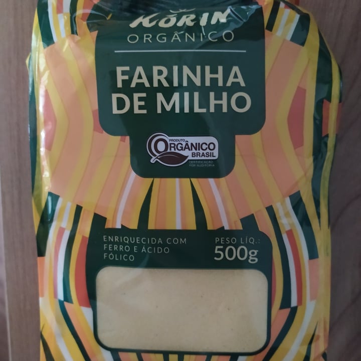 photo of Korin Farinha de Milho orgânico shared by @cassiano on  18 Apr 2024 - review