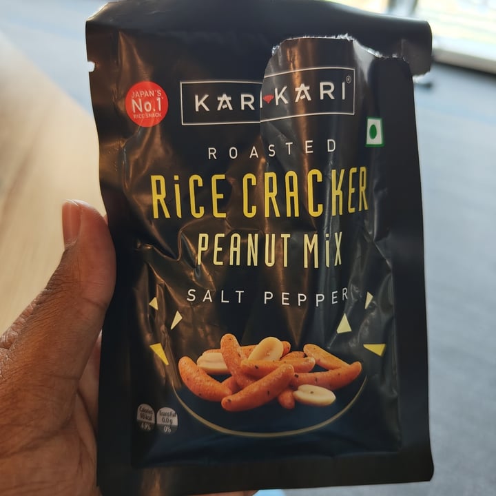 photo of Kari-kari Roasted Rice Cracker Peanut Mix Salt Pepper shared by @premg062 on  25 Mar 2024 - review