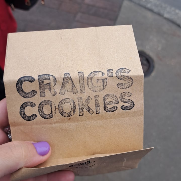 photo of Craig’s Cookies Vegan Classic Chocolate Chip Cookie shared by @svraphael88 on  28 Apr 2024 - review