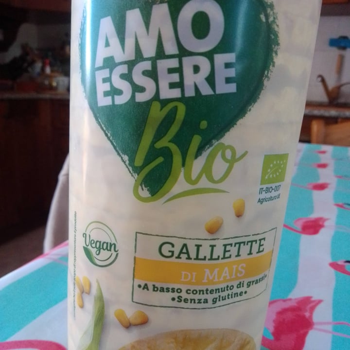 photo of AMO ESSERE BIO Gallette di mais shared by @robertaboschi on  25 May 2024 - review