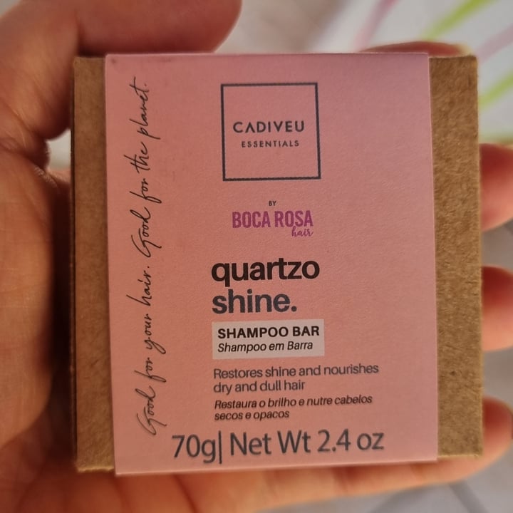 photo of Cadiveu Essentials shampoo bar by boca rosa shared by @amoho on  01 Apr 2024 - review