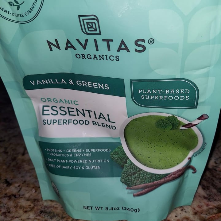 photo of Navitas super foods Vanilla & Greens shared by @manelin on  15 Jan 2024 - review
