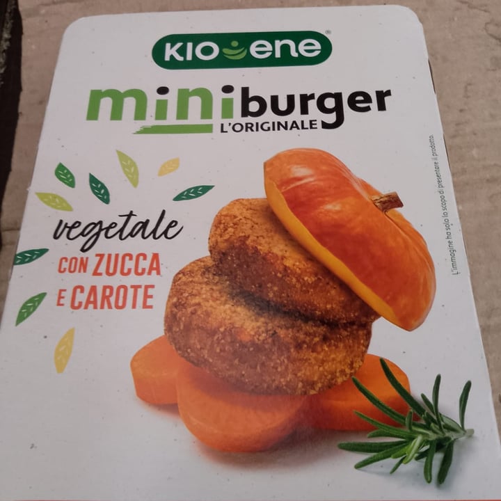 photo of Kioene burger alla zucca e carota shared by @floyellow on  13 Jul 2024 - review