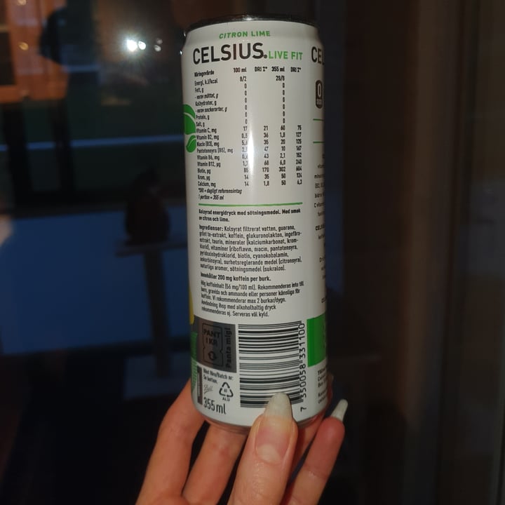 photo of Celsius Citron Lime shared by @adropoceanic on  09 Oct 2025 - review