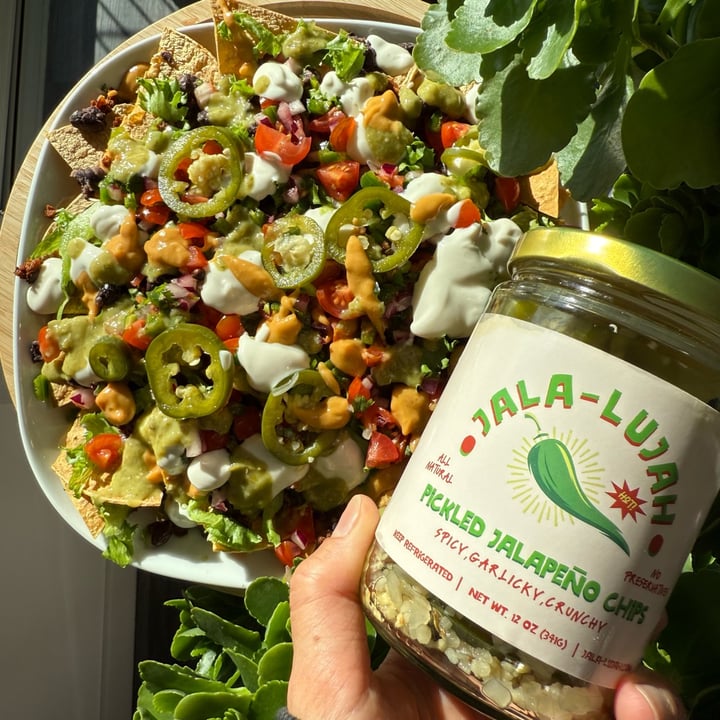 photo of Jala-Lujah Pickled Jalapeño Chips shared by @berryveganplanet on  17 Nov 2024 - review