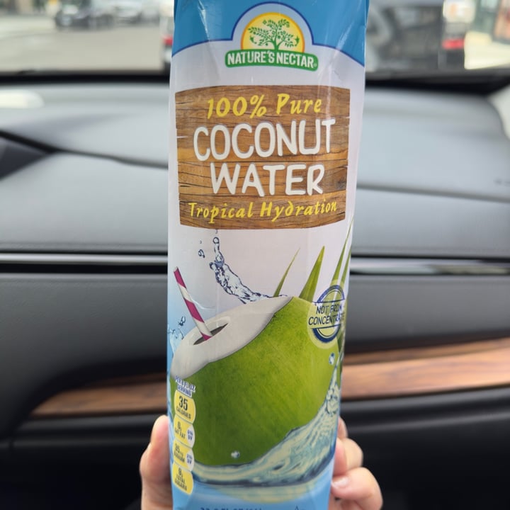 Nature's Nectar coconut water Review abillion