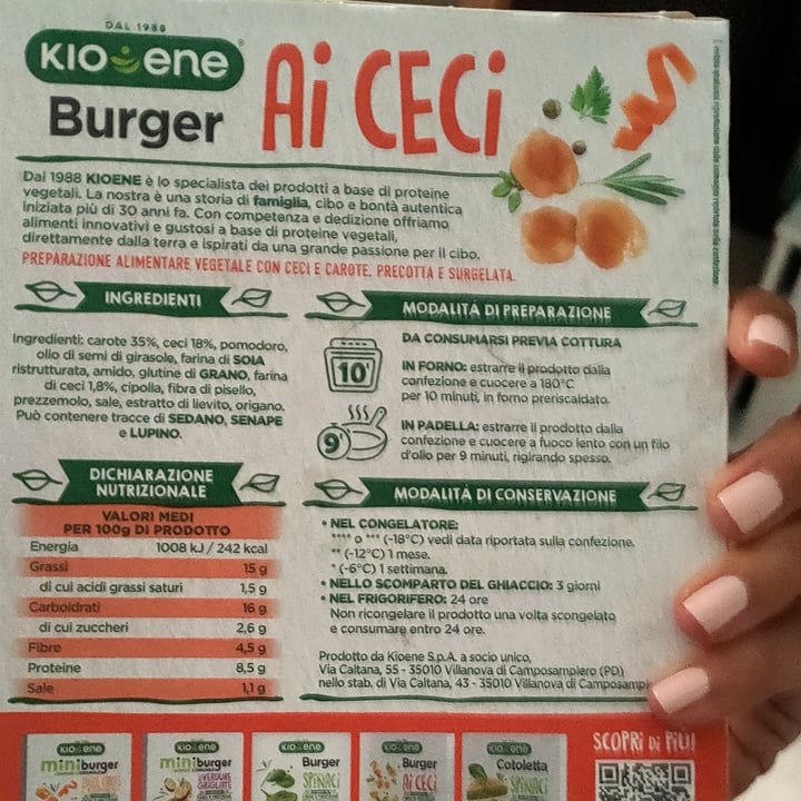 photo of Kioene Burger ai ceci shared by @loveela80 on  11 May 2024 - review