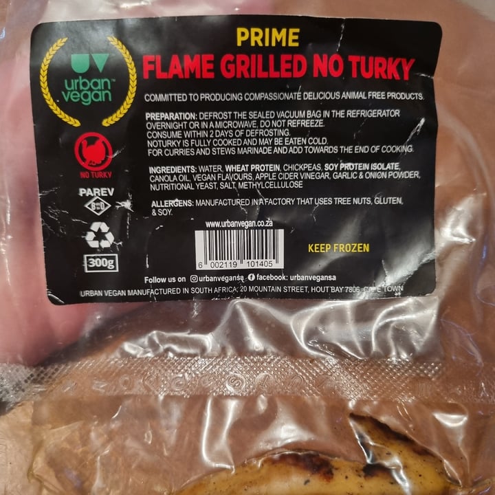 photo of Urban Vegan Flame Grilled No Turky shared by @carmz on  01 May 2024 - review