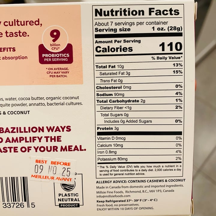 photo of Millsie Applewood Smoked Cheese Alternative shared by @beckyyy on  09 Oct 2025 - review