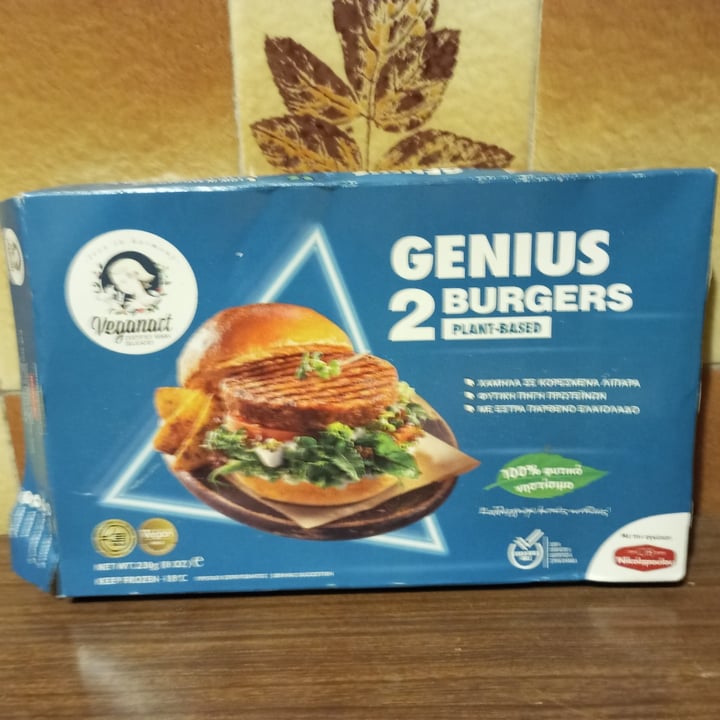 photo of Veganact Genius 2 Burgers shared by @alexdaper on  02 Apr 2024 - review