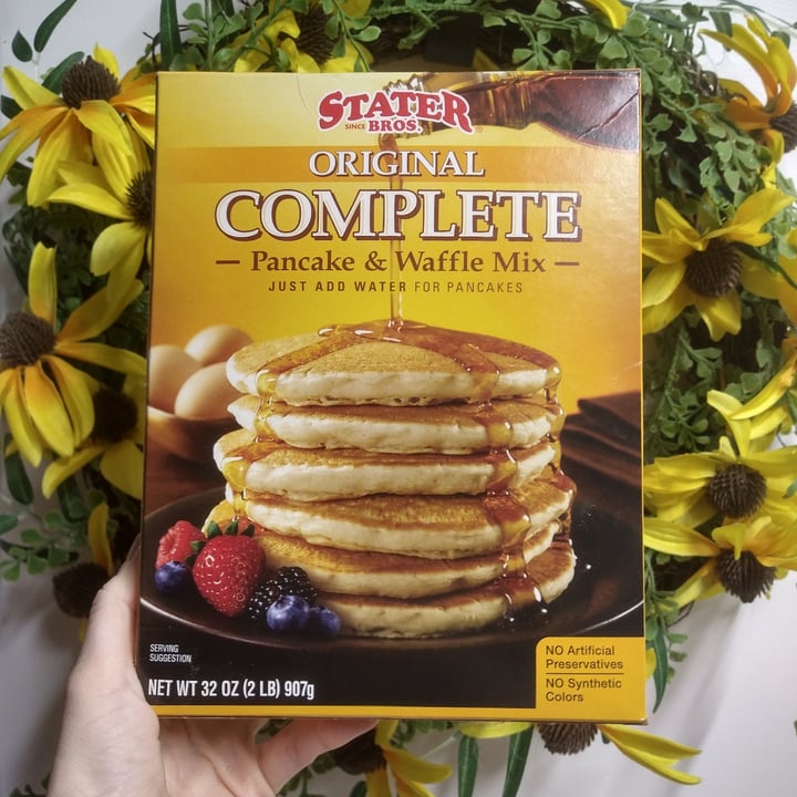 photo of Stater Bros. pancake mix shared by @mewinabubble on  02 Nov 2023 - review