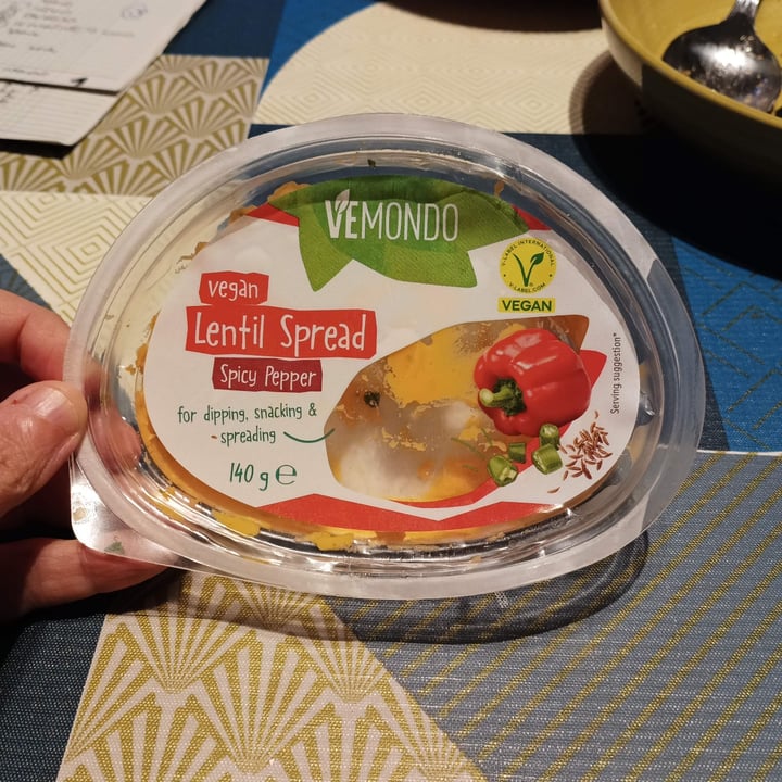 photo of Vemondo lentil spread shared by @moniaferrato on  21 Apr 2024 - review