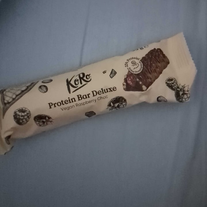 photo of Koro vegan raspberry choc shared by @chiaraabillion on  20 Jun 2025 - review