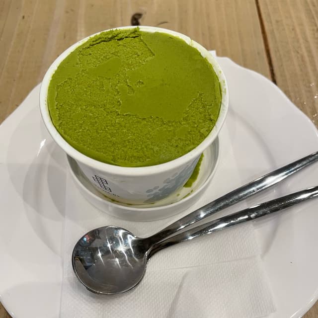 Photo of the dish “Matcha Rice Gelato”