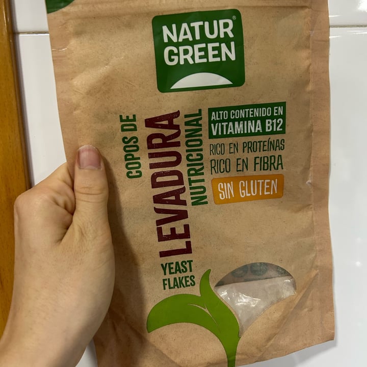 photo of NATUR GREEN Copos de levadura nutricional shared by @elenina on  02 Aug 2025 - review