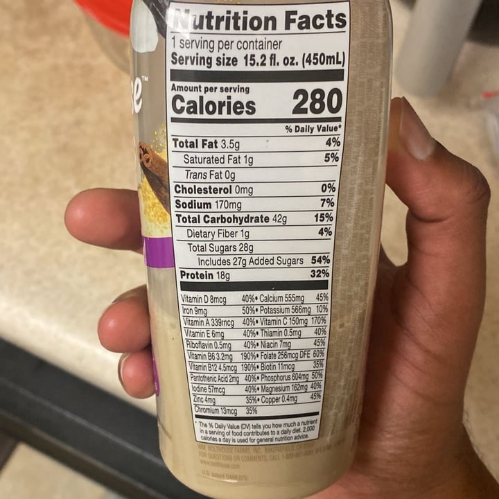 photo of Bolthouse Farms Oatmilk Protein Plus shared by @karthick on  04 Mar 2024 - review