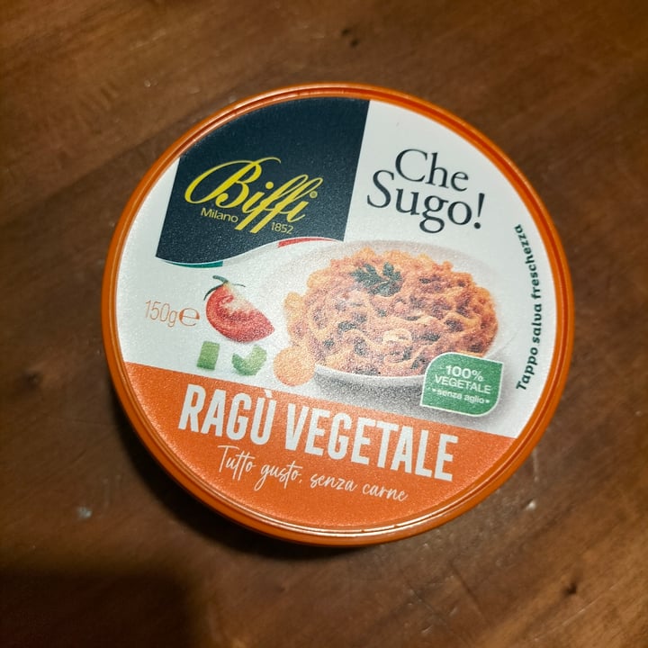 photo of Biffi Ragù Vegetale (in barattolo di plastica)  shared by @greendashy on  14 Feb 2024 - review