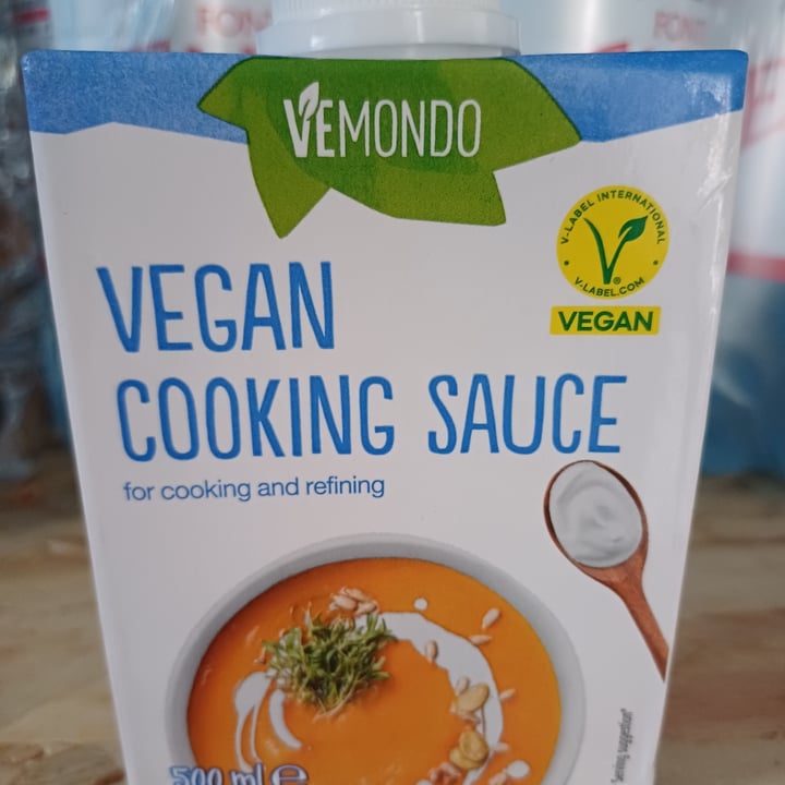 photo of Vemondo vegan cooking sauce shared by @frainno on  19 May 2024 - review