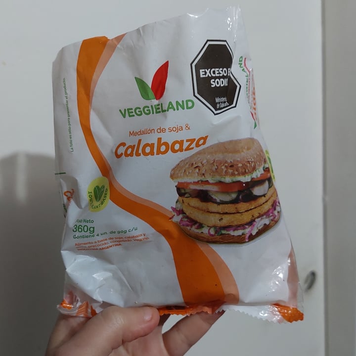 photo of Veggieland Medallón Soja y Calabaza shared by @sritabrocoli on  23 May 2025 - review