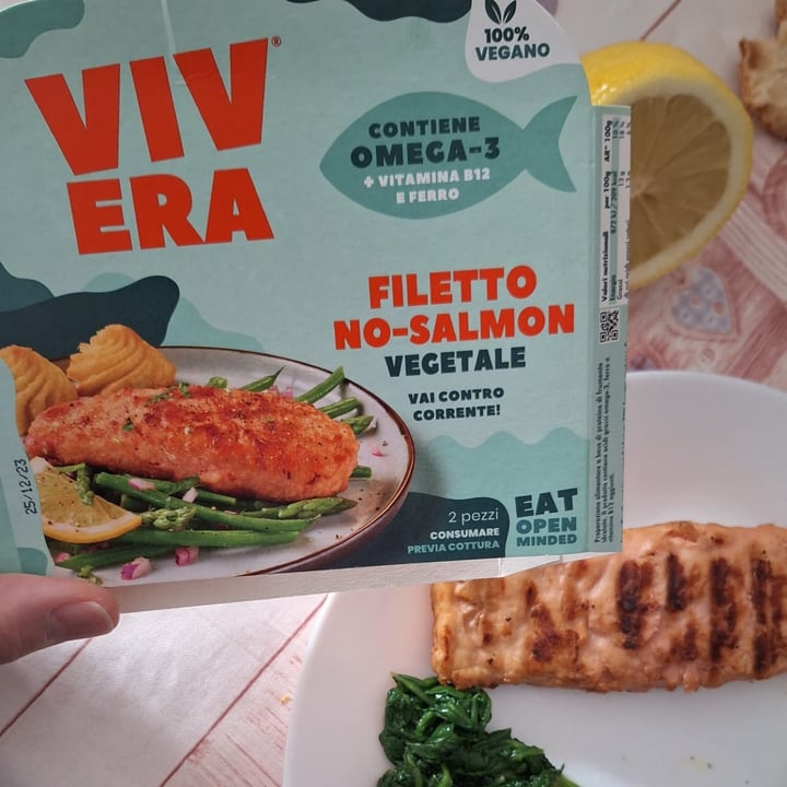 photo of Vivera Filetto No-Salmon Vegetale shared by @elisabi on  07 Dec 2023 - review