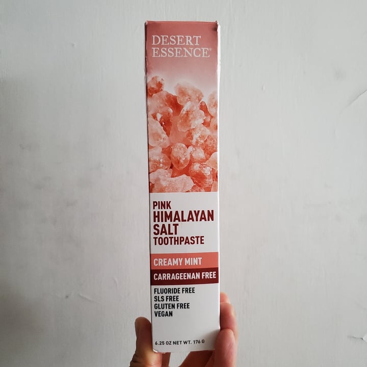 photo of Desert Essence Pink Himalayan Salt Toothpaste shared by @moosewong on  08 Oct 2023 - review