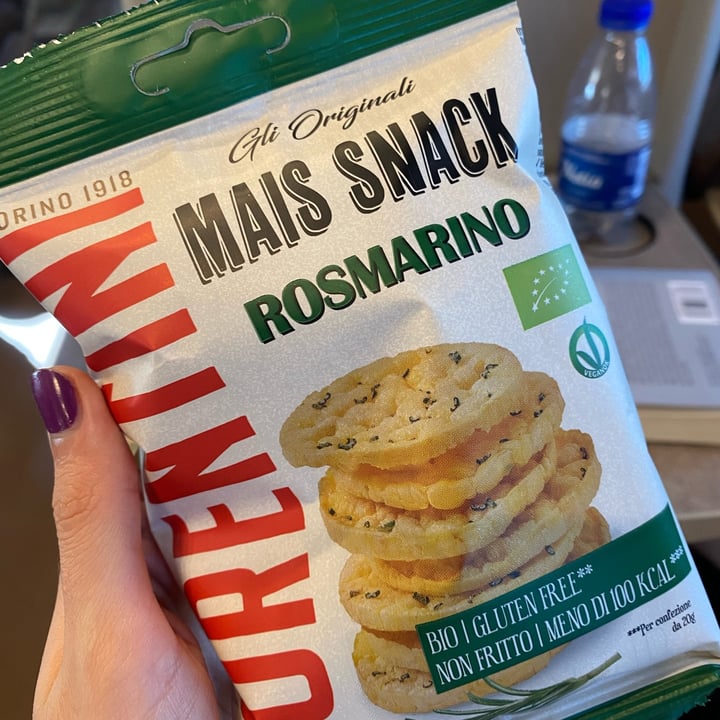 photo of Fiorentini ,Mais Snack al Rosmarino Bio shared by @gretademarchi on  09 Aug 2024 - review