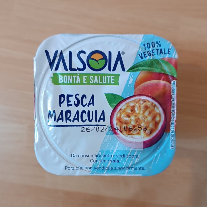 photo of Yogurt valsoia yosoi pesca e maracuja shared by @nvf02 on  05 Feb 2024 - review