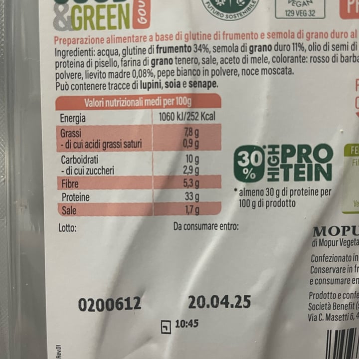 photo of Good & Green al gusto prosciutto cotto shared by @cri2 on  06 Feb 2025 - review