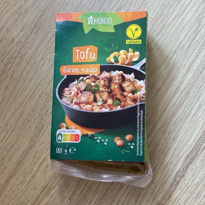 photo of Vemondo Tofu Garam Masala shared by @roselidagua on  01 Aug 2024 - review