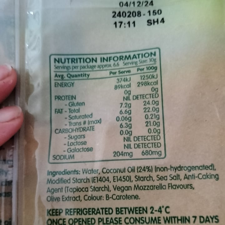 photo of Bio Pizza Shred shared by @helenevegan on  16 Apr 2024 - review