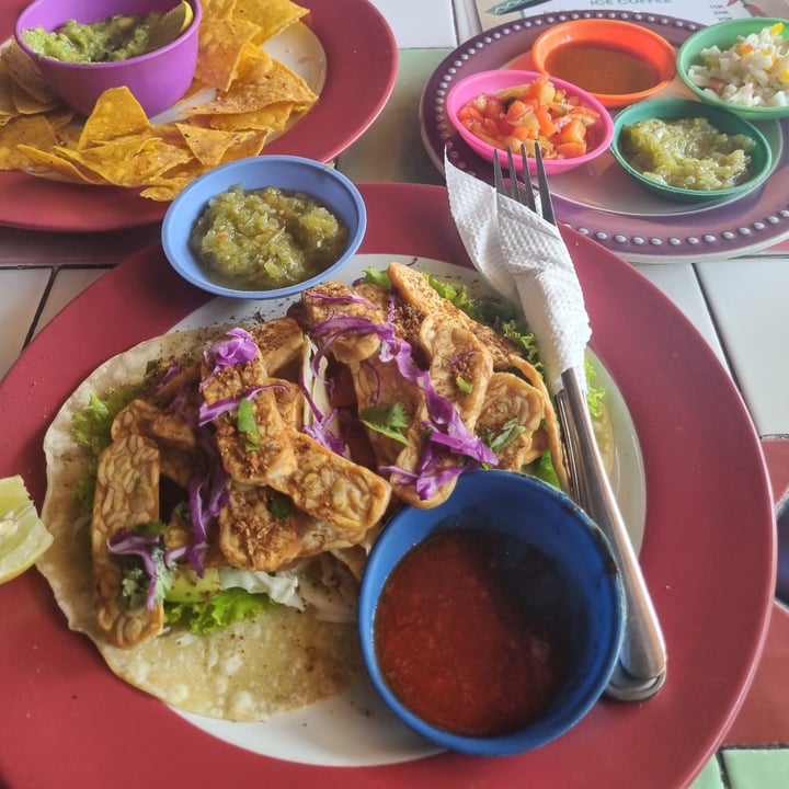 photo of Taco Beach Grill Vegan tempeh taco shared by @conjuringwanderlust on  08 Feb 2024 - review